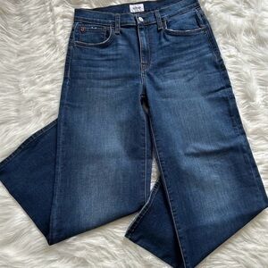 Hudson “Rosalie” wide leg, high rise jean.